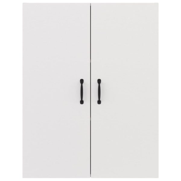 Hanging Cabinet 69.5x34x90 cm Engineered Wood – White