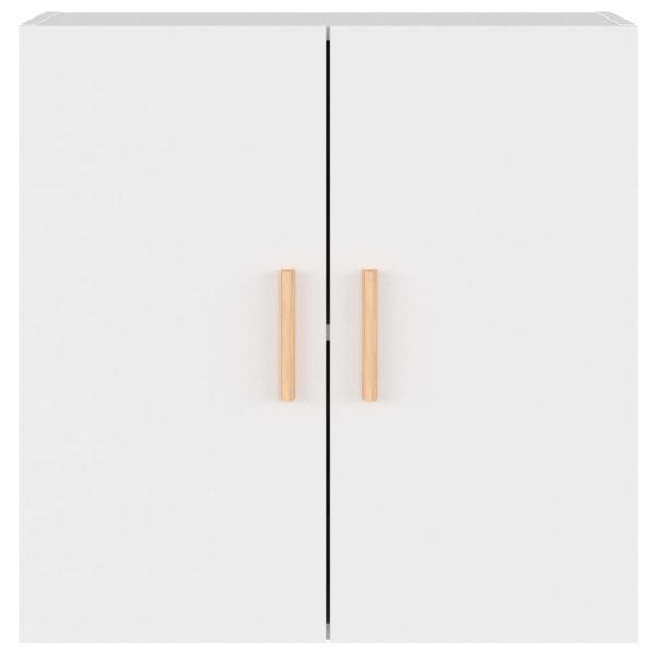 Wall Cabinet 60x30x60 cm Engineered Wood – White