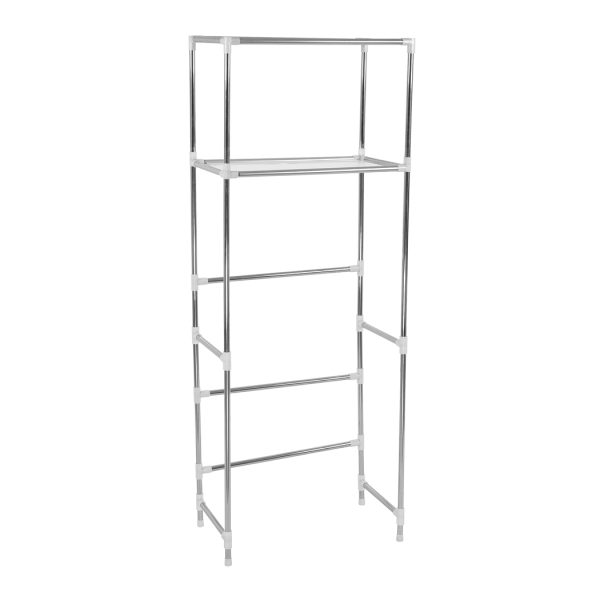 Toilet Bathroom Laundry Washing Machine Storage Rack Shelf Unit Organizer