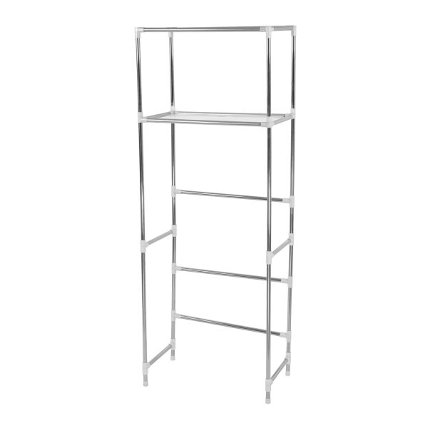 Toilet Bathroom Laundry Washing Machine Storage Rack Shelf Unit Organizer