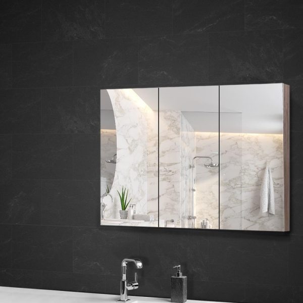 Bathroom Mirror Cabinet 900mm x720mm