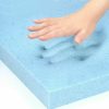 5cm Thickness Cool Gel Memory Foam Mattress Topper Bamboo Fabric – KING, 5 cm