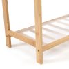 Bamboo Shoe Rack Storage Wooden Organizer Shelf Stand – 80 cm, 4 Tiers