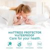 Fitted Waterproof Mattress Protector with Bamboo Fibre Cover – KING SINGLE