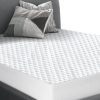 Mattress Protector Topper Polyester Cool Fitted Cover Waterproof – KING