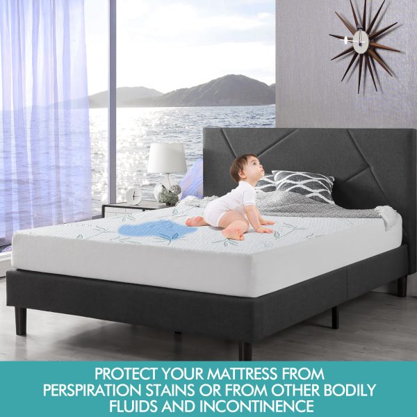 Fitted Waterproof Bed Mattress Protectors Covers – DOUBLE