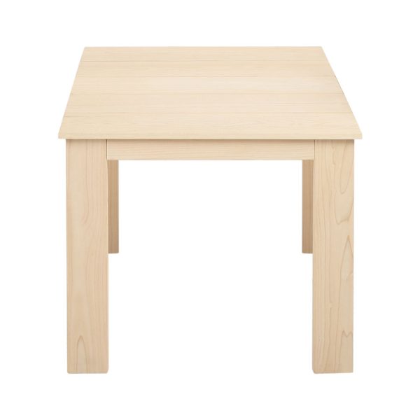 Wooden Outdoor Side Beach Table – Natural
