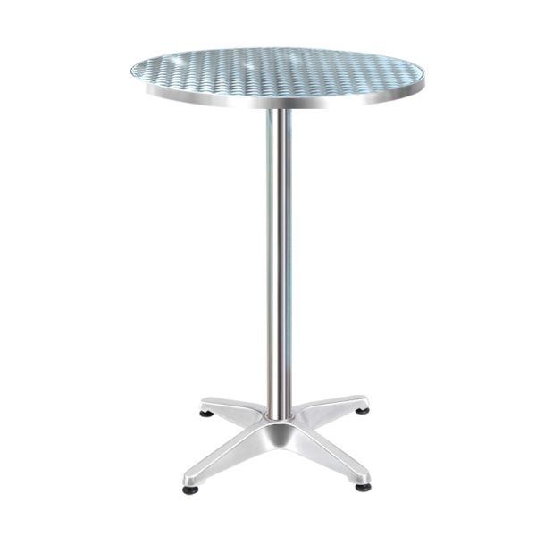 Outdoor Bar Table Indoor Furniture Adjustable Aluminium