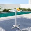 Outdoor Bar Table Indoor Furniture Adjustable Aluminium