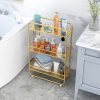 3 Tier Rectangular Bathroom Shelf Multifunctional Storage Display Rack Organiser – 1