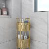 3 Tier Bathroom Shelf Multifunctional Storage Display Rack Organiser with wheels – 1