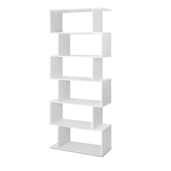 6 Tier Display Shelf – White