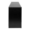 Adel TV Cabinet Entertainment Unit Stand RGB LED Gloss Furniture 160cm – Black