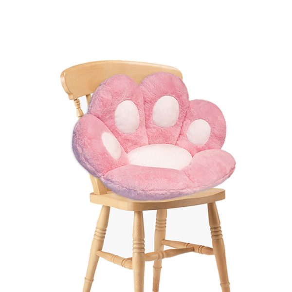 Paw Shape Cushion Warm Lazy Sofa Decorative Pillow Backseat Plush Mat Home Decor