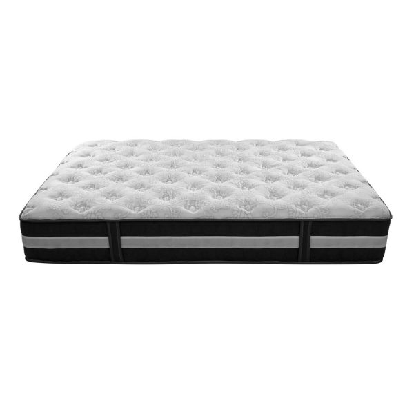 Bargoed Mattress Bed Size 7 Zone Pocket Spring Medium Firm Foam 30cm – DOUBLE