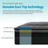 Basford Bedding Alanya Euro Top Pocket Spring Mattress 34cm Thick – DOUBLE