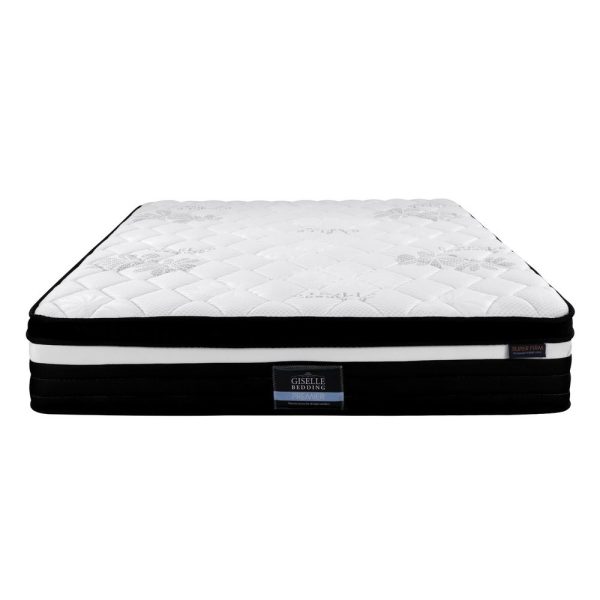 Baton Bed Mattress Size Extra Firm 7 Zone Pocket Spring Foam 28cm – QUEEN