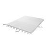 Latex Mattress Topper Natural 7 Zone Bedding Removable Cover 5cm – SINGLE