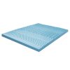 7-Zone Cool Gel Mattress Topper Memory Foam Removable Cover – DOUBLE, 8 cm