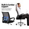 Office Chair Gaming Chair Computer Mesh Chairs Executive Mid Back – Black