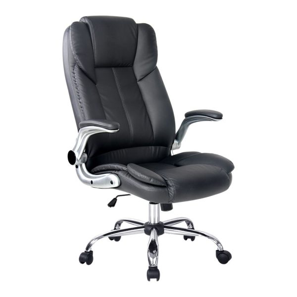 Kea Executive Office Chair Leather – Black
