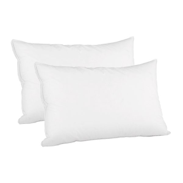 Bedding Duck Feather Down Twin Pack Pillow