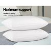 Bedding Duck Feather Down Twin Pack Pillow – 75×50 cm