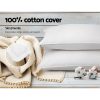 Bedding Goose Feather Down Twin Pack Pillow – 73×48 cm