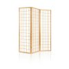 Altamont Room Divider Screen Wood Timber Dividers Fold Stand Wide – Beige, 3 Panel
