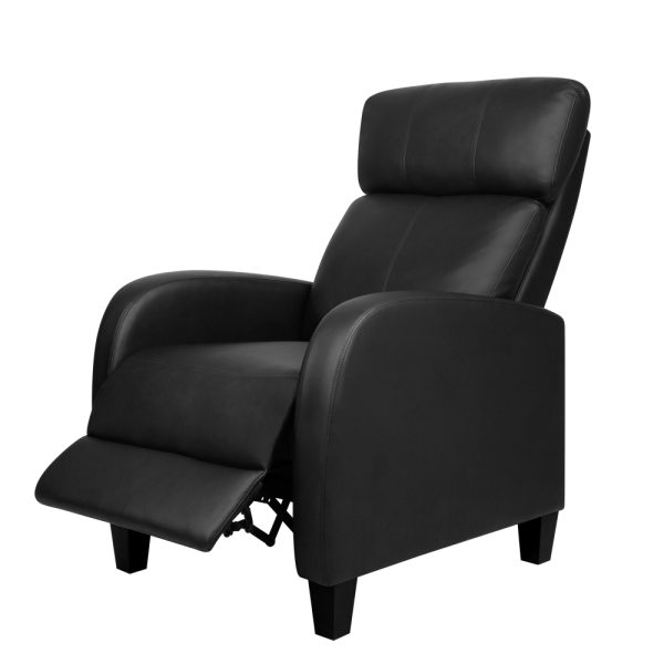 PU Leather Reclining Armchair