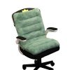 Green One Piece Dino Cushion Office Sedentary Butt Mat Back Waist Chair Support Home Decor – 1