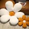 Daisy Flower Shape Cushion Soft Leaning Bedside Pad Floor Plush Pillow Home Decor