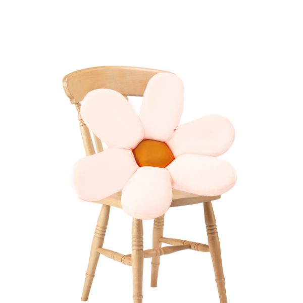 Daisy Flower Shape Cushion Soft Leaning Bedside Pad Floor Plush Pillow Home Decor