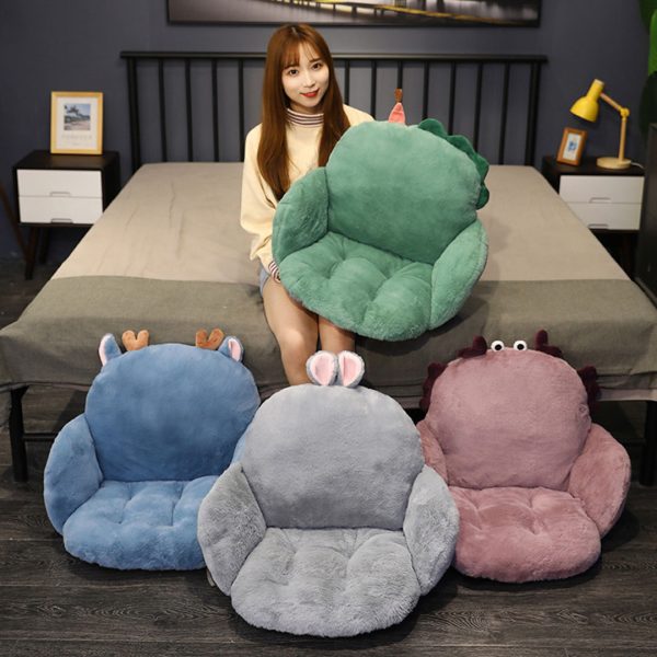 Cushion Soft Leaning Bedside Pad Sedentary Plushie Pillow Home Decor