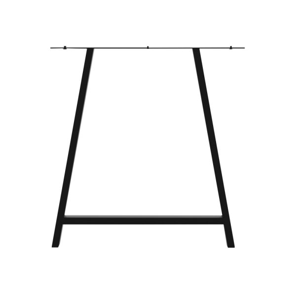 Set of 2 Table Legs Coffee Dining Table Legs DIY Metal Leg – 72×50 cm