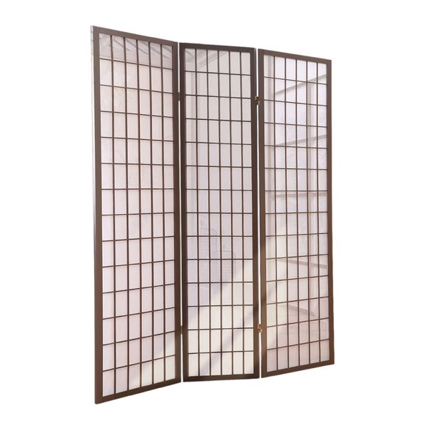 Takoma Free Standing Foldable Room Divider Privacy Screen Frame