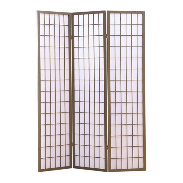 Takoma Free Standing Foldable Room Divider Privacy Screen Frame