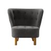 Armchair Lounge Accent Chair Armchairs Couch Chairs Sofa Bedroom – Charcoal