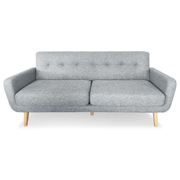 Westphalia 6-Seater Linen Sofa Set Couch Futon