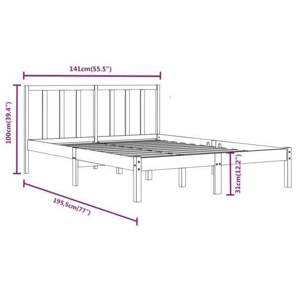 Owasso Bed Frame & Mattress Package – Double Size
