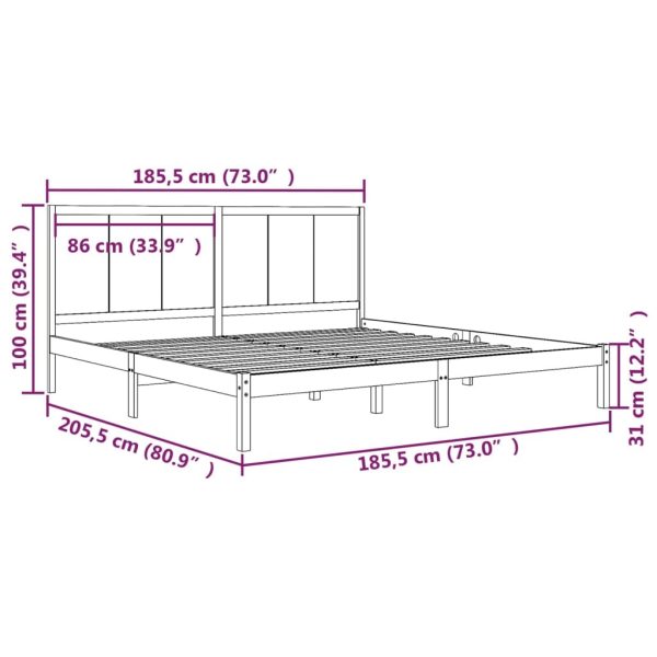 Luton Bed & Mattress Package – King Size