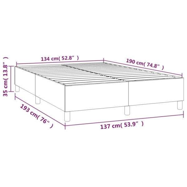 Cordele Bed Frame & Mattress Package – Double Size
