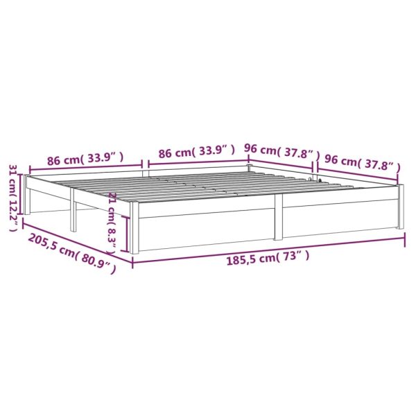 Kensworth Bed & Mattress Package – King Size