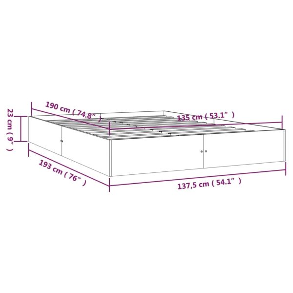 Bridgnorth Bed Frame & Mattress Package – Double Size
