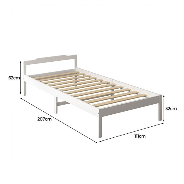 Pensacola Bed & Mattress Package – King Single Size