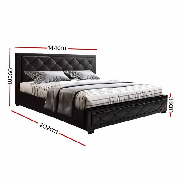 Blyth Bed Frame & Mattress Package – Double Size