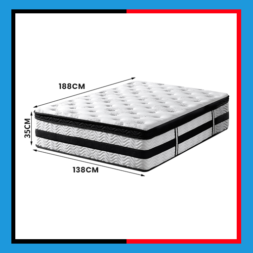 Aspley Bed Frame & Mattress Package – Double Size