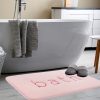 Extra Thick Memory Foam & Super Comfort Bath Rug Mat for Bathroom (60 x 40 cm) – Pink