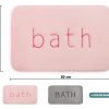 Extra Thick Memory Foam & Super Comfort Bath Rug Mat for Bathroom (60 x 40 cm) – Pink