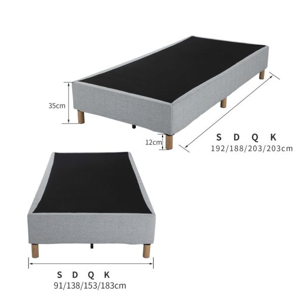 Neenah Bed Frame & Mattress Package – Double Size